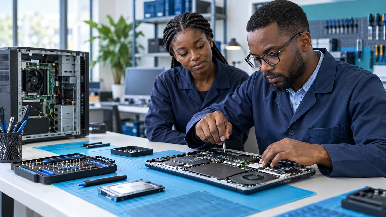 Maintenance informatique et support utilisateurs